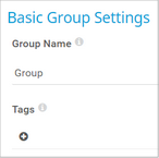 Basic Group Settings